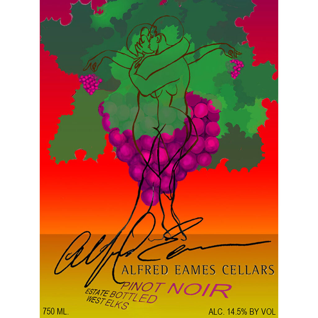 Alfred-Eames-Cellars-Colorado-Winery-Estate-Pinot-Noir-Label